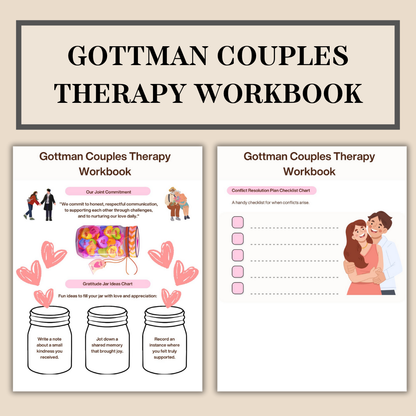 Gottman Couples Workbook, Couples Worksheets, Relationship House, Four Horsemen, Couples Communication