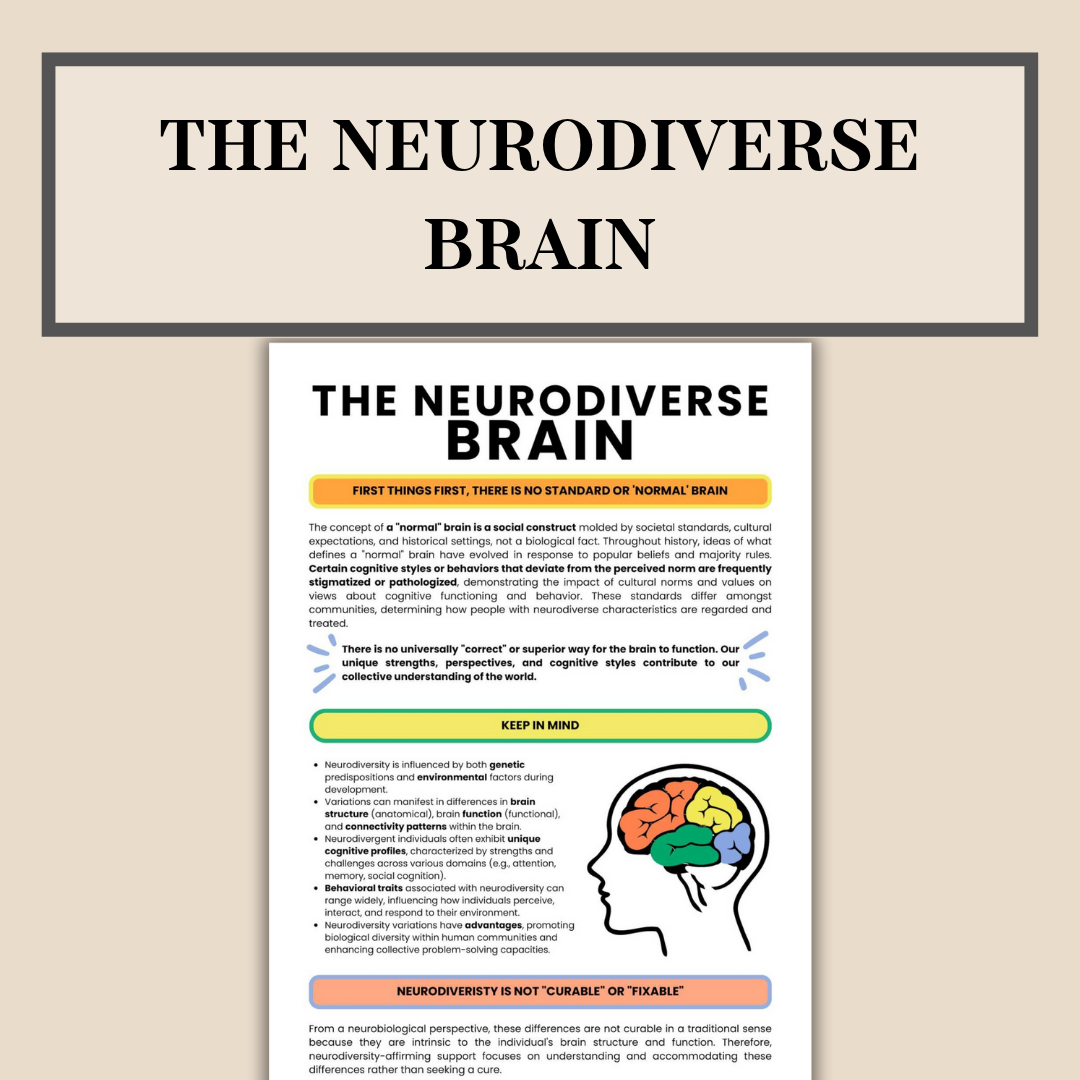 Neurodiversity Affirming Support Guide, Counselling, Autism Spectrum, ADHD, Neurodivergent, PDA, & Unmasking