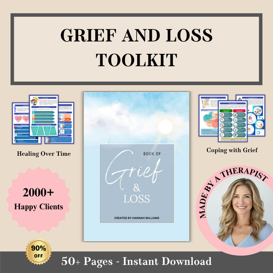 Grief & Loss Workbook for Teens & Adults, Stages of Grief