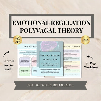 Nervous System Regulation, Emotional Regulation, Polyvagal Theory, Window of Tolerance