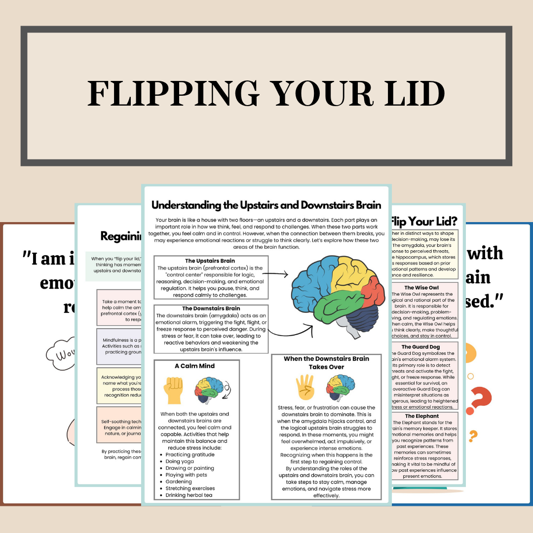 Executive Functioning Bundle ADHD, 280+ ADHD Worksheets, Increase Focus, Decrease Overwhelm