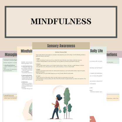 Burnout Mega Bundle, stress management & mental health toolkit, instant download, self-care and wellness guide