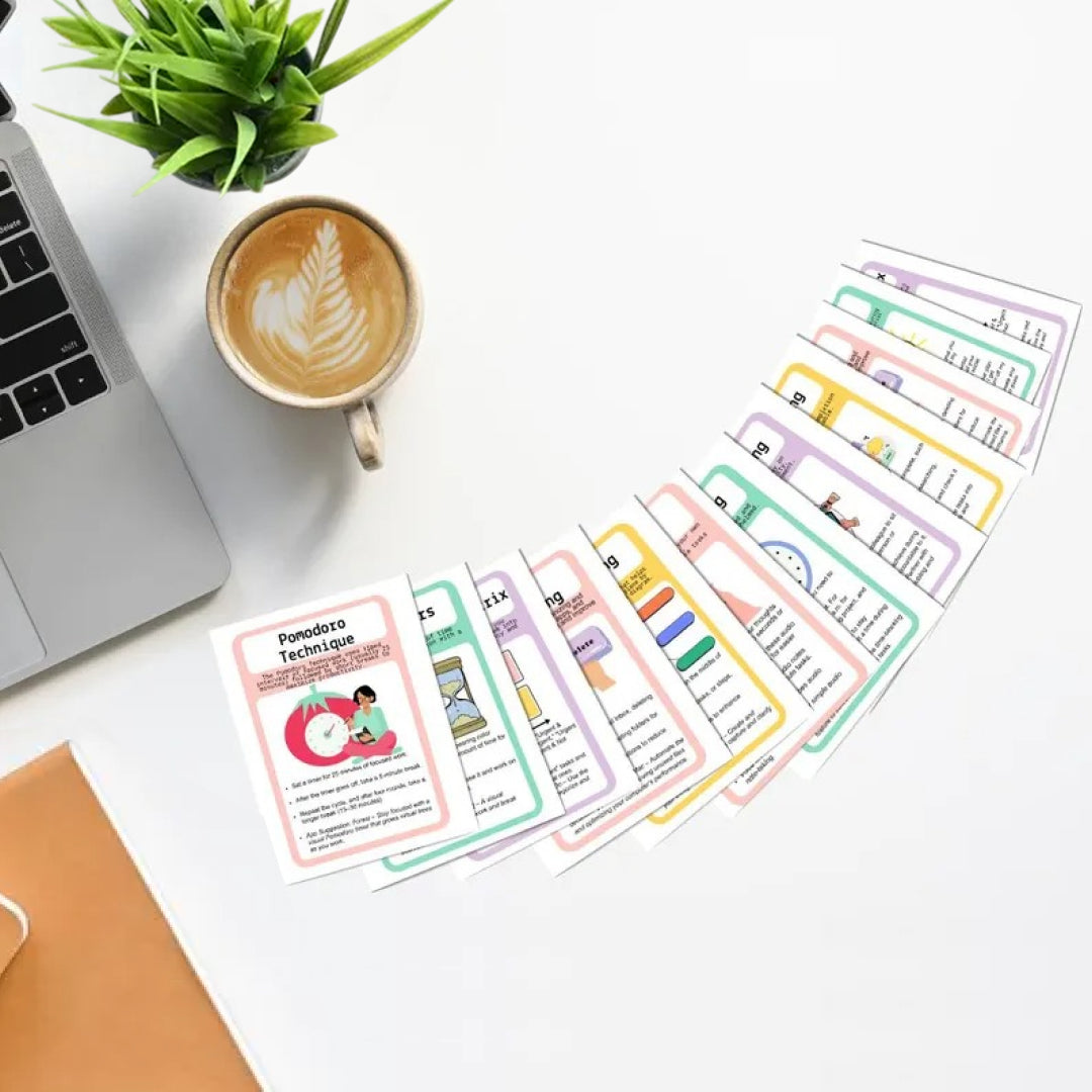 Coping Skills Cards, ADHD Adults & Teens, Visual Aids & Resources
