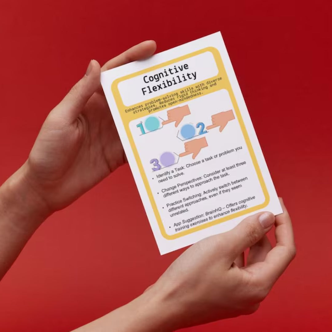 Coping Skills Cards, ADHD Adults & Teens, Visual Aids & Resources